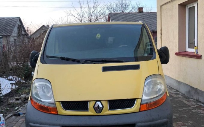 Renault Trafic пасс. 2001 №63138 купить в Жвирка - 2