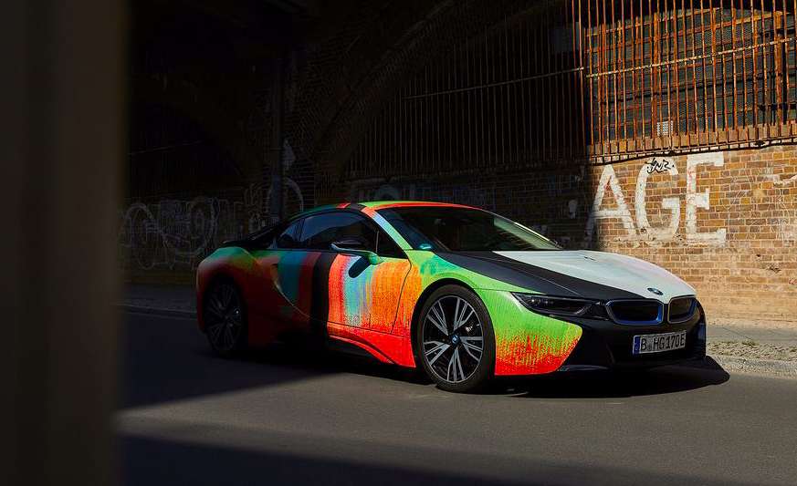 Из BMW i8 сделали «независимый» арт-кар