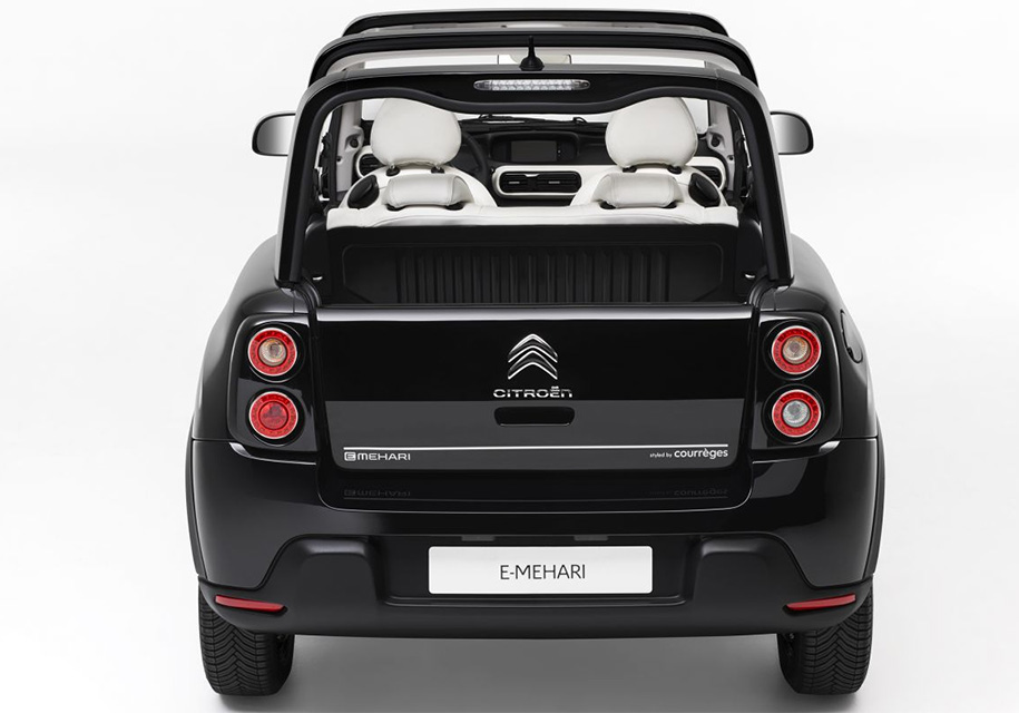 Citroen представил электрический кроссовер-кабриолет для молодежи