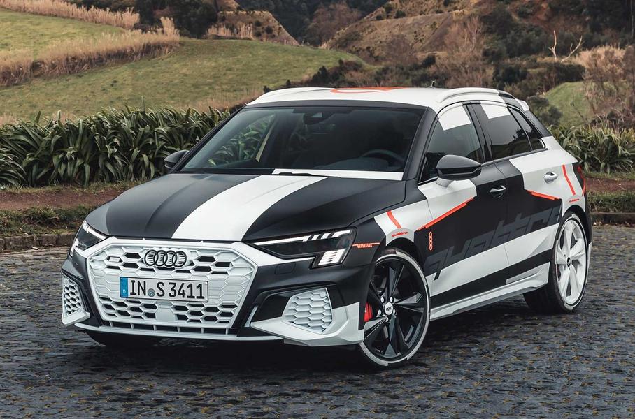 Audi продемонстрировала, каким получится «горячий» хэтчбек S3 Sportback