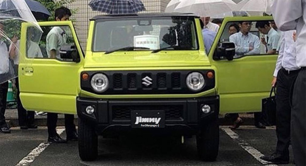 Новый Suzuki Jimny рассекретился раньше срока