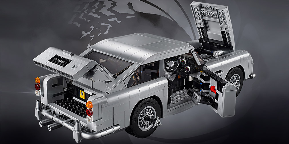 Компания Lego показала свой конструктор-копию машины Джеймса Бонда
