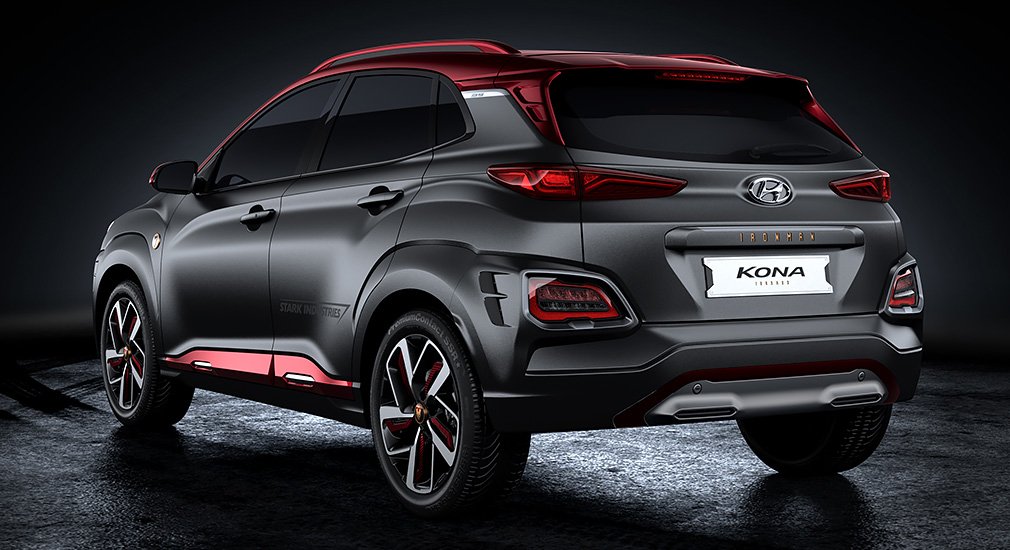 Спецверсия Hyundai Kona посвящена Железному Человеку