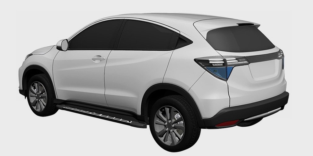 Honda патентует внешний облик новенького SUV