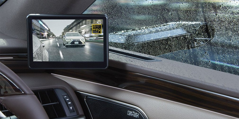 Камеры полностью заменили боковые зеркала в машинах Lexus