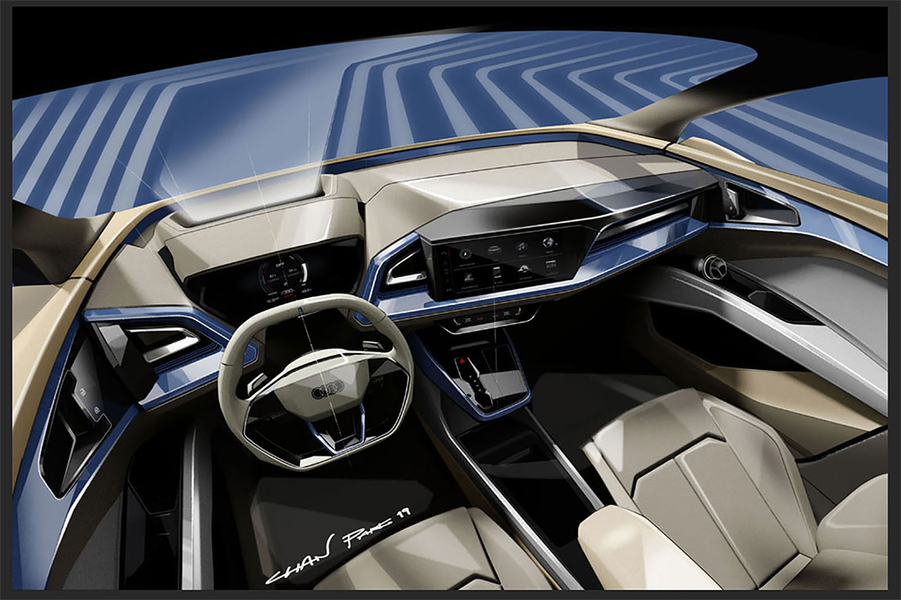 Audi показала на первых изображениях свой новый кроссовер
