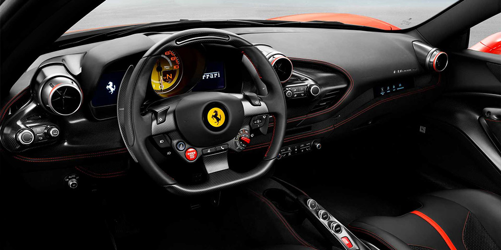 Рассекретился наиболее сильный и шустрый Ferrari с двигателем V8