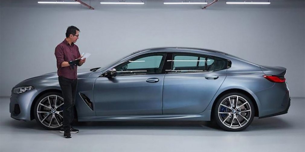 Новая 4-дверная «восьмерка» от BMW показалась на первых фото