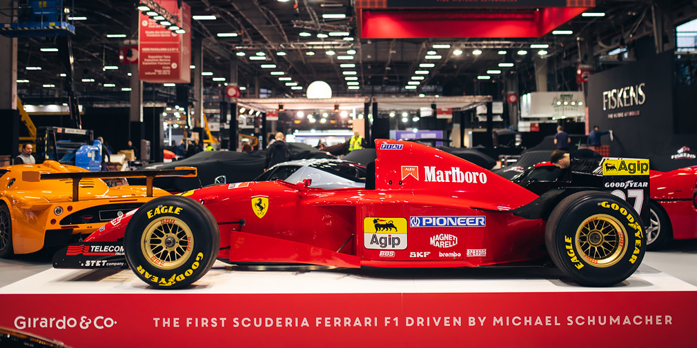 Первая спортивная машина Ferrari Михаэля Шумахера попал на аукцион