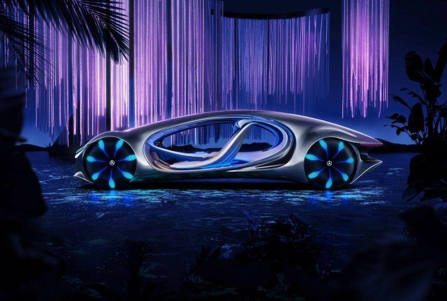 Mercedes-Benz презентовал электрокар в стиле фильма «Аватар» (ФОТО, ВИДЕО)