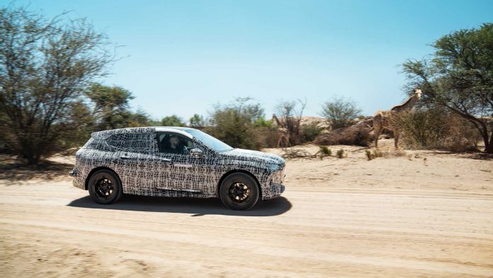 BMW iNext активно проходит тесты в Южной Африке