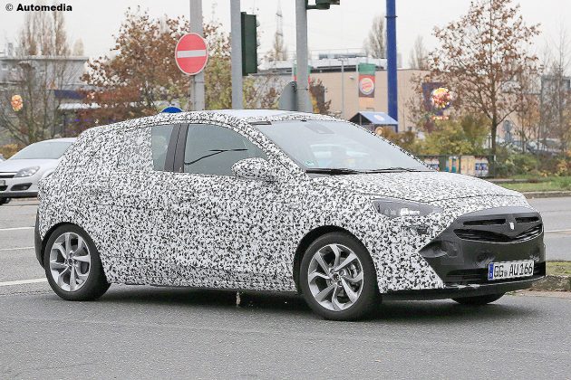 Новое исполнение Opel Corsa больше рассекретилось