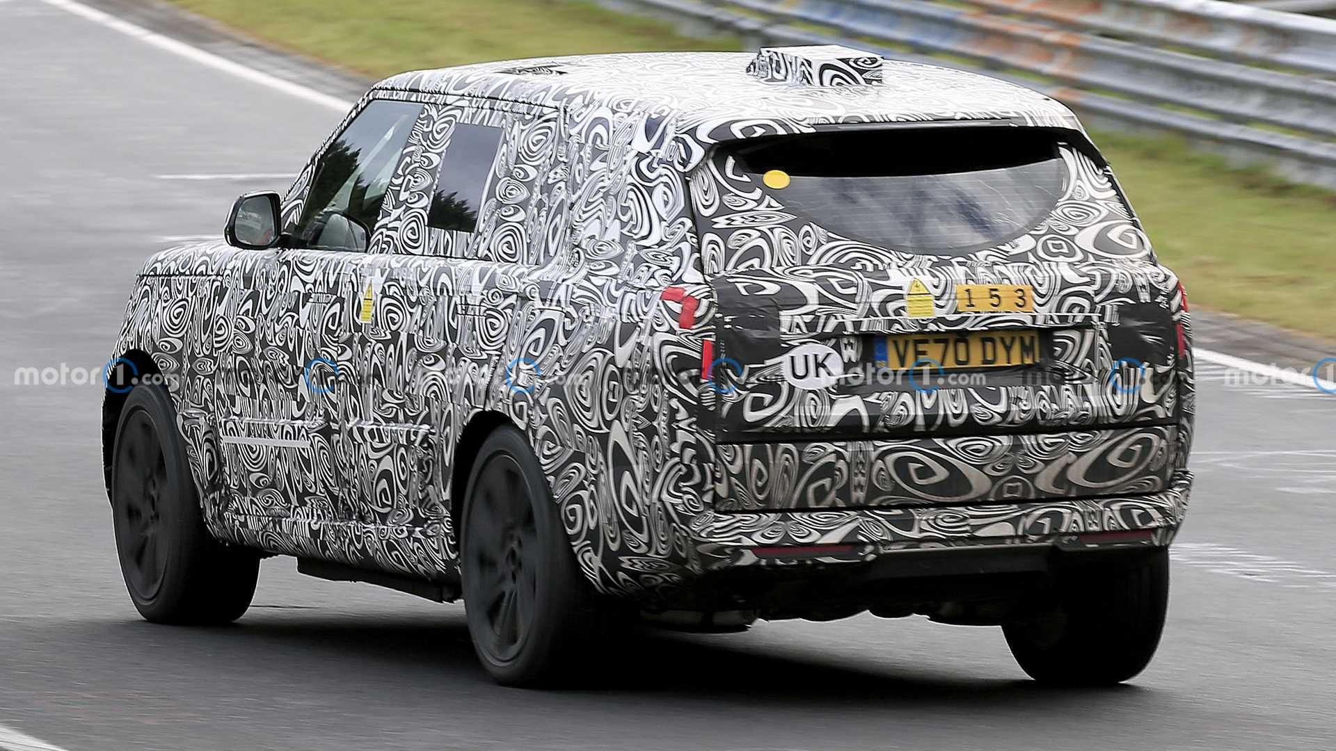 Вот как будет выглядеть новейший гибридный Land Rover Range Rover