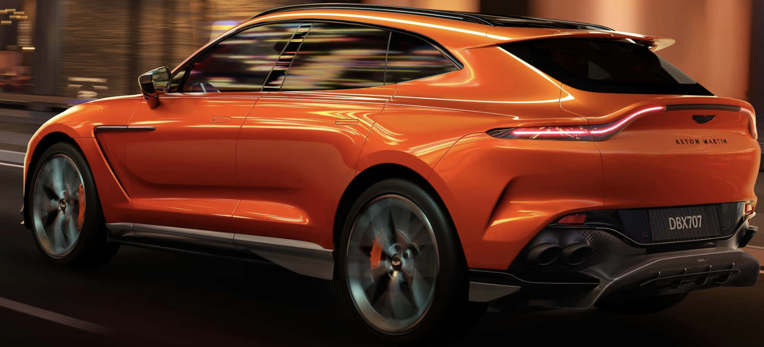 У 2025 році Aston Martin відзначає вищий рівень комфорту салону у моделі DBX707