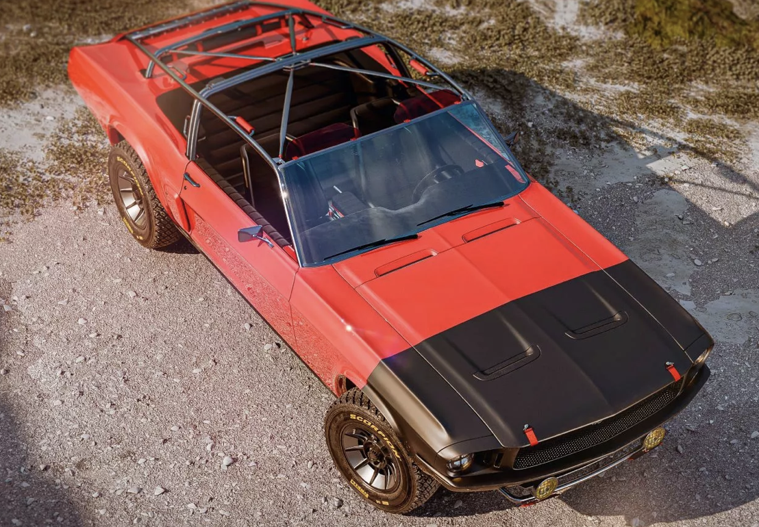 Нестаріючий Ford Mustang перетворився на вражаючого звіра STL-1 Resto Beast