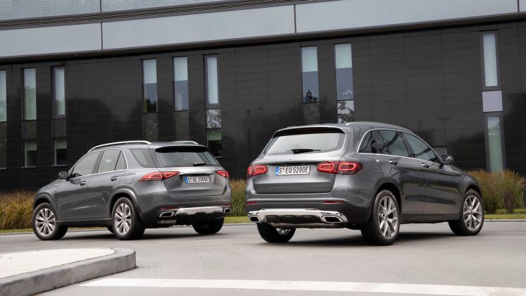 Mercedes-Benz презентовал новенькие гибридные паркетники