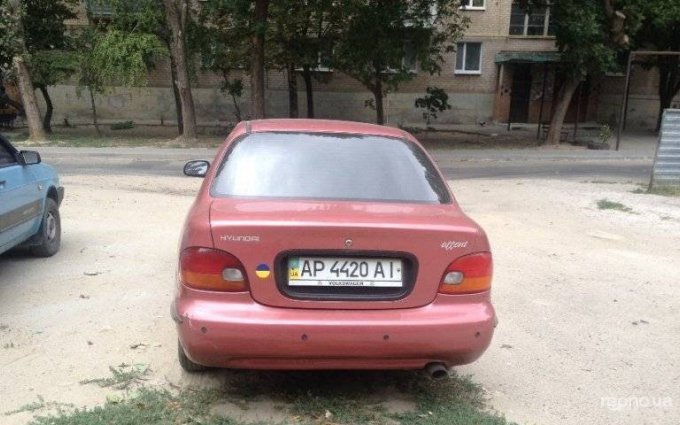 Hyundai Accent 1995 №211 купить в Мелитополь - 4