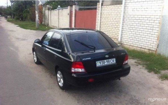 Hyundai Accent 2002 №496 купить в Кременчуг - 4