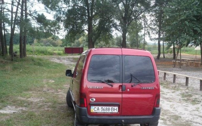 Peugeot Partner 1999 №584 купить в Маньковка - 3