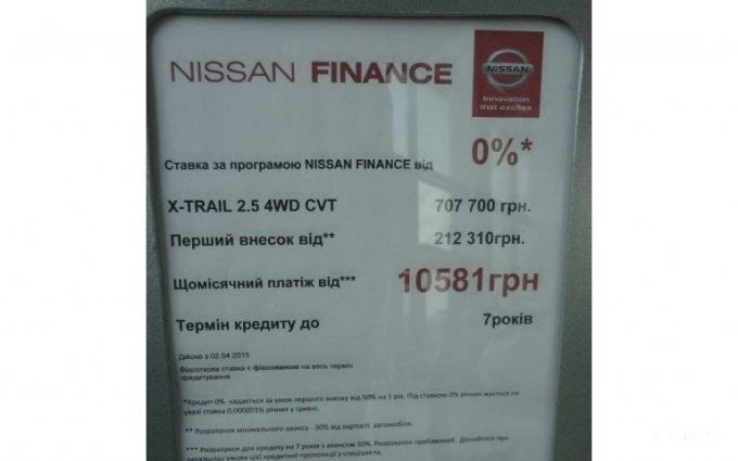 Nissan X-Trail 2014 №9853 купить в Запорожье - 1