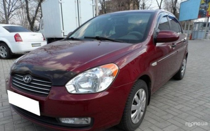 Hyundai Accent 2008 №11176 купить в Днепропетровск