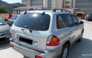 Hyundai Santa FE 2003 №11485 купить в Севастополь
