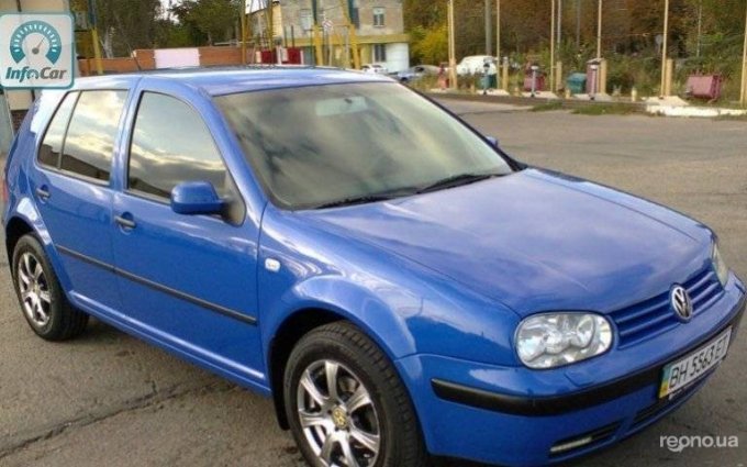 Volkswagen  Golf 2000 №11765 купить в Одесса - 1