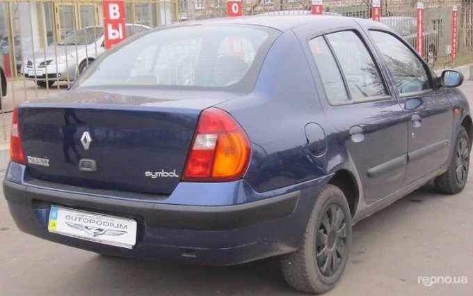 Renault Symbol 2003 №12475 купить в Николаев - 2