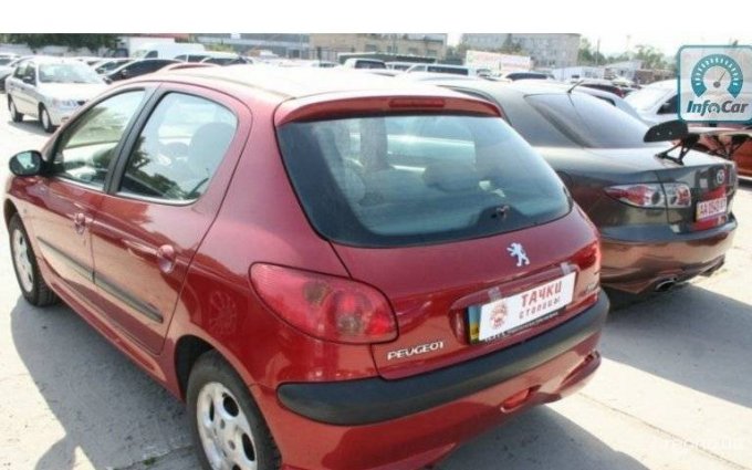 Peugeot 206 2003 №1395 купить в Киев - 3