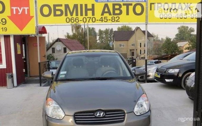 Hyundai Accent 2008 №1564 купить в Киев - 2