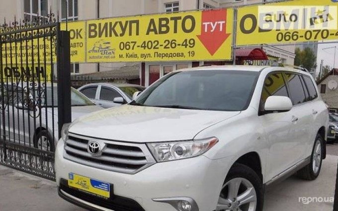 Toyota Highlander 2011 №1635 купить в Киев - 1