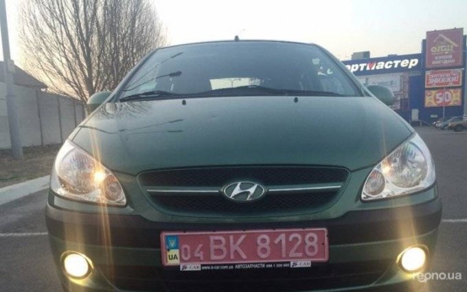 Hyundai Getz 2007 №20347 купить в Днепропетровск - 1