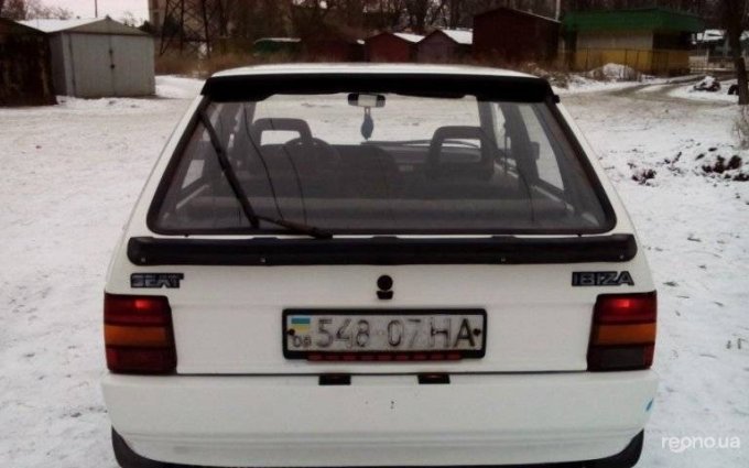 Seat Ibiza 1990 №20760 купить в Запорожье - 3