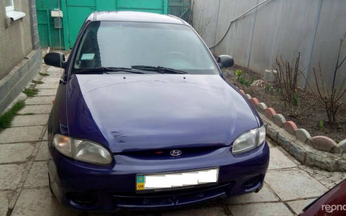 Hyundai Accent 1998 №24674 купить в Харьков - 1