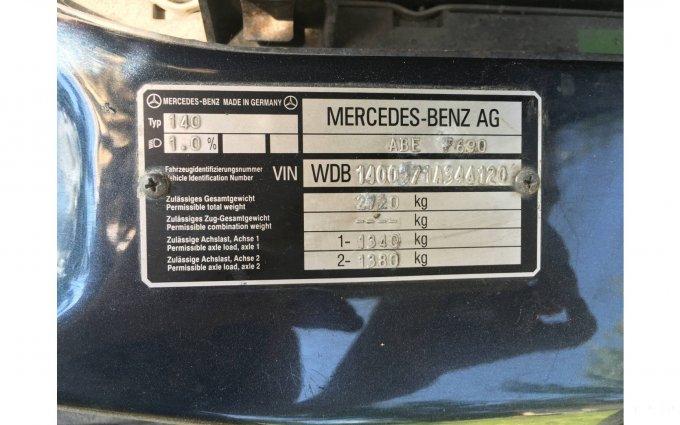 Mercedes-Benz S 600 1996 №34086 купить в Киев - 13
