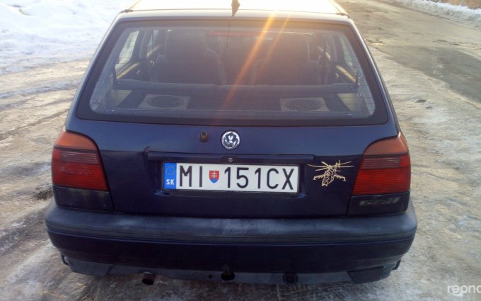 Volkswagen  Golf 1997 №36244 купить в Иршава - 2