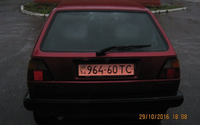 Volkswagen  Golf 1986 №38026 купить в Червоноград - 4