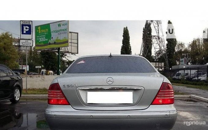 Mercedes-Benz S 500 2001 №3545 купить в Николаев - 4