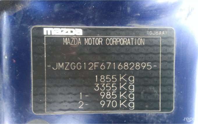 Mazda 6 2007 №40030 купить в Смела - 19