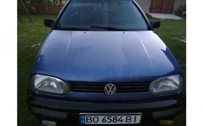 Volkswagen  Golf 1993 №43452 купить в Кременец - 1