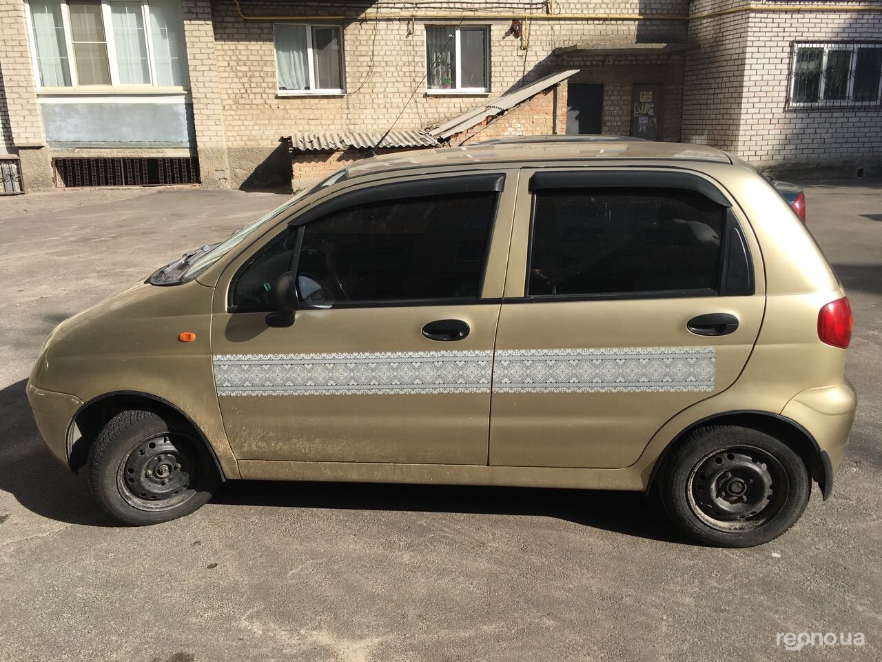 Daewoo matiz размеры багажника