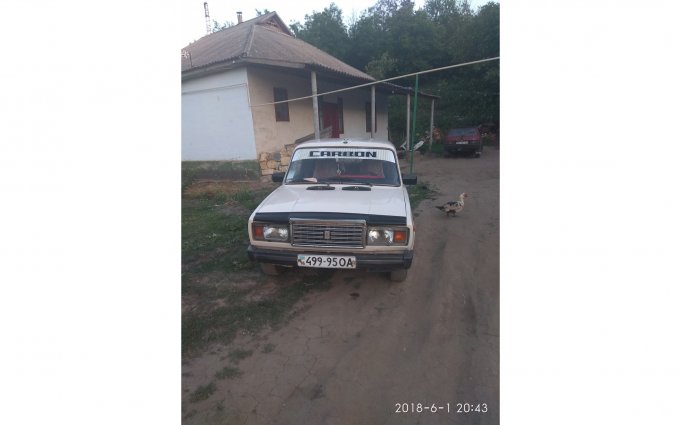 ВАЗ 2107 1988 №45696 купить в Любашевка - 1