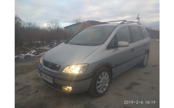 Opel Zafira 2002 №47328 купить в Дрогобыч - 1