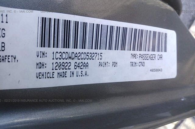 Dodge Caliber 2012 №48339 купить в Харьков - 9