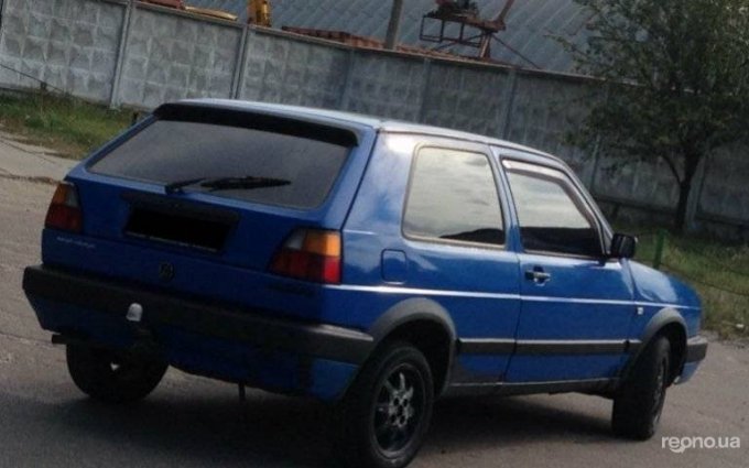 Volkswagen  Golf 1991 №4277 купить в Киев - 3