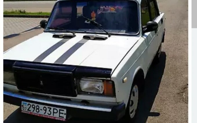 ВАЗ 2107 1989 №50504 купить в Тячев - 1
