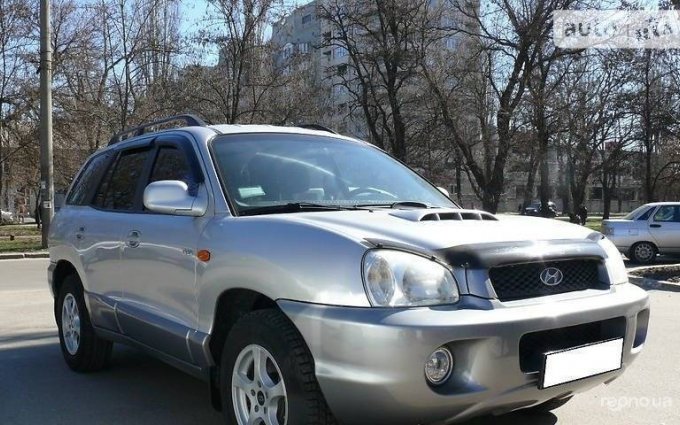 Hyundai Santa FE 2002 №6425 купить в Николаев - 4