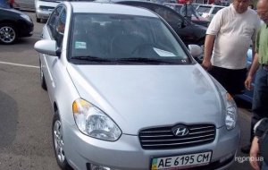 Hyundai Accent 2008 №7525 купить в Кривой Рог