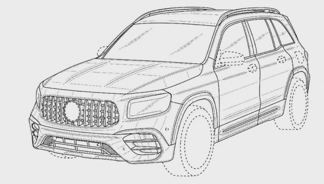 Раскраска мерседес glk